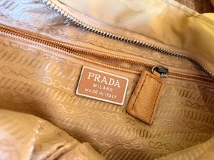 Prada-Beige Tote Bag
