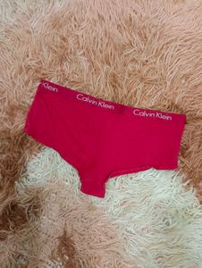 Calvin Klein Red Cotton Briefs