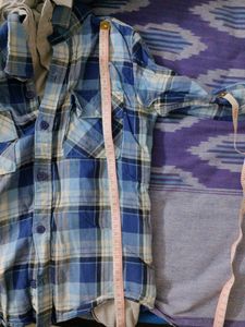 Boy's Shirt Cum Hoodie