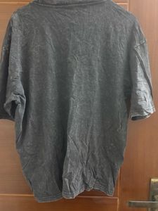Oversized graphic print tee