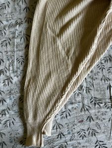 Cozy Knit Wrap Sweater Dress