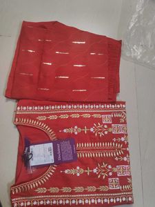Libas silk blend kurta set with dupatta new wi