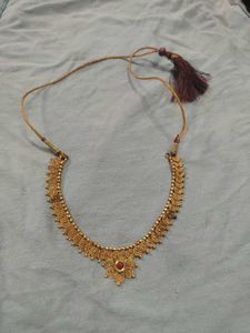 golden necklace locket for women with  gold plated
