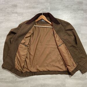 Classic Checked Bomber Jacket