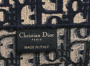 Christian Dior Large Book Oblique tote bag