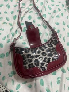 Chic Leopard Print Shoulder Bag(TOTALLY NEW)
