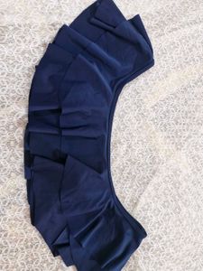 Pretty blue ruffle top