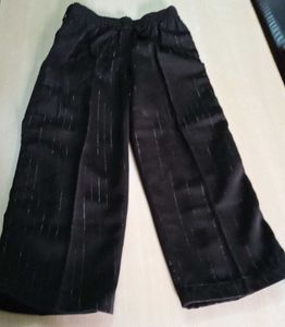 Striped Dark Brown  Pants