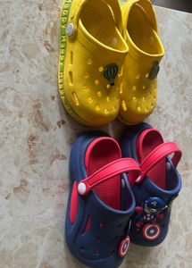 Kids Shoes - Yellow &amp; Blue