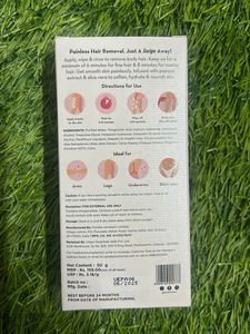 Plush Hair Removal Cream