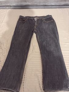 Men's Grey Denim Jeans