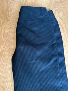 Striped Bootcut Trousers