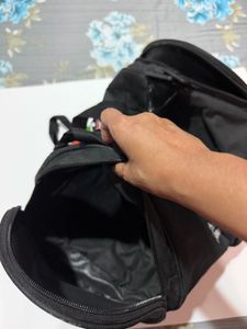 Black Duffle Gym Bag