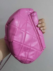 forever 21 pink polyester handbag