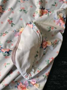 Elegant Floral Print Hijab Scarf