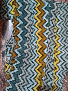 Boho Chic Zigzag Print Kurta