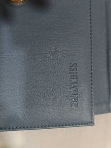 Signature Blue Clutch