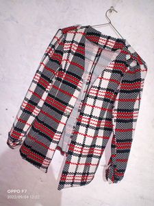Vintage Plaid Blazer