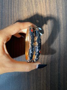 Italian meenakari enamel bangles