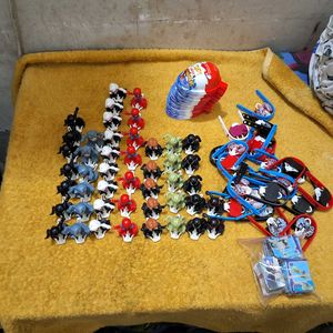 Kinder Joy Spider-Man Figures–Complete Collection