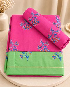 💗 Beautiful Pink & Green Rajputi Dress Set 💗