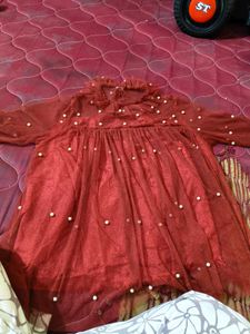 Woman Pearl net top upto XL