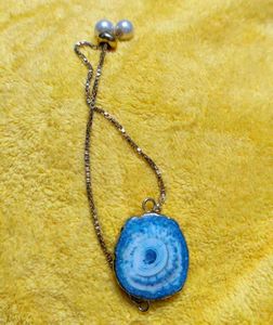 Gemstone &amp; Pearl Charm Necklace