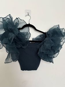 Zara Ruffle Top