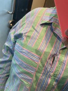 Classic Striped Button-Down Shirt