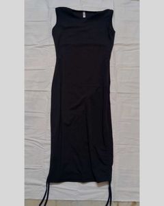 Black Bodycon Midi Dress