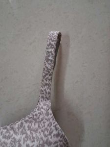 36DD animal print bra