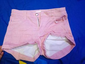 Striped Pink Shorts