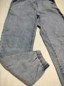 Light Wash Denim Jogger Jeans