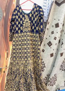Stunning Embroidered Ethnic Gown