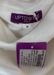 Stylish White Sleeveless Crop Top