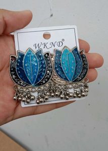 Lotus Drop Earrings