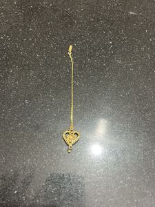 Golden Anti-tarnish Maang Tikka