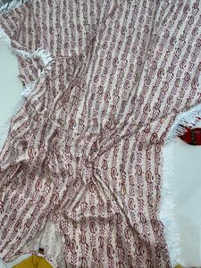 Paisley Print Kaftan Cover-Up