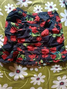 Floral Print Mini Dress