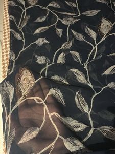 Elegant Navy Blue Saree