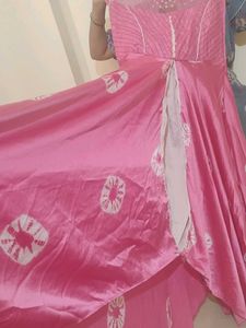 Beautiful Pink Ethnic Gown