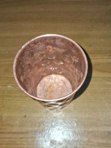 Hammered Copper Cup