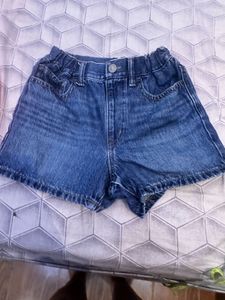 Uniqlo Blue Denim Shorts