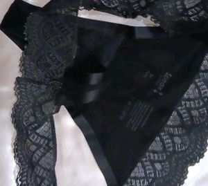 new sqeox Black Thong panty