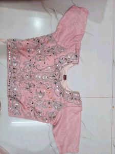 Stunning Pink Sequined Lehenga Choli