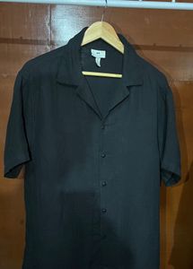 Men's Black Short Sleeve Shirt