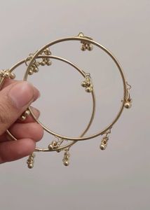 kashmiri gungroo Gold Tone Bangles with Bells