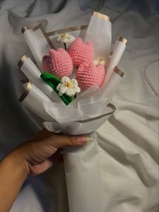 Crochet Tulip Bouquet