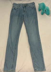 Light Wash Slim Fit Jeans