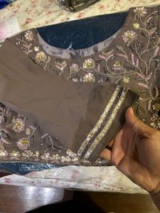 Elegant Sequin Lehenga Choli Set